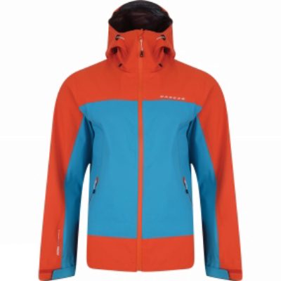 Dare 2 b Mens Excluse Jacket Fluro Blue / Trail Blaze Dare 2 b Mens Excluse Jacket Fluro Blue / Trail Blaze